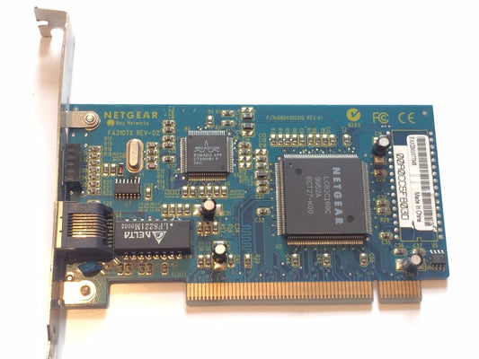 NETGEAR FA310TX REV-D2 10/100 PCI NETWORK CARD ??