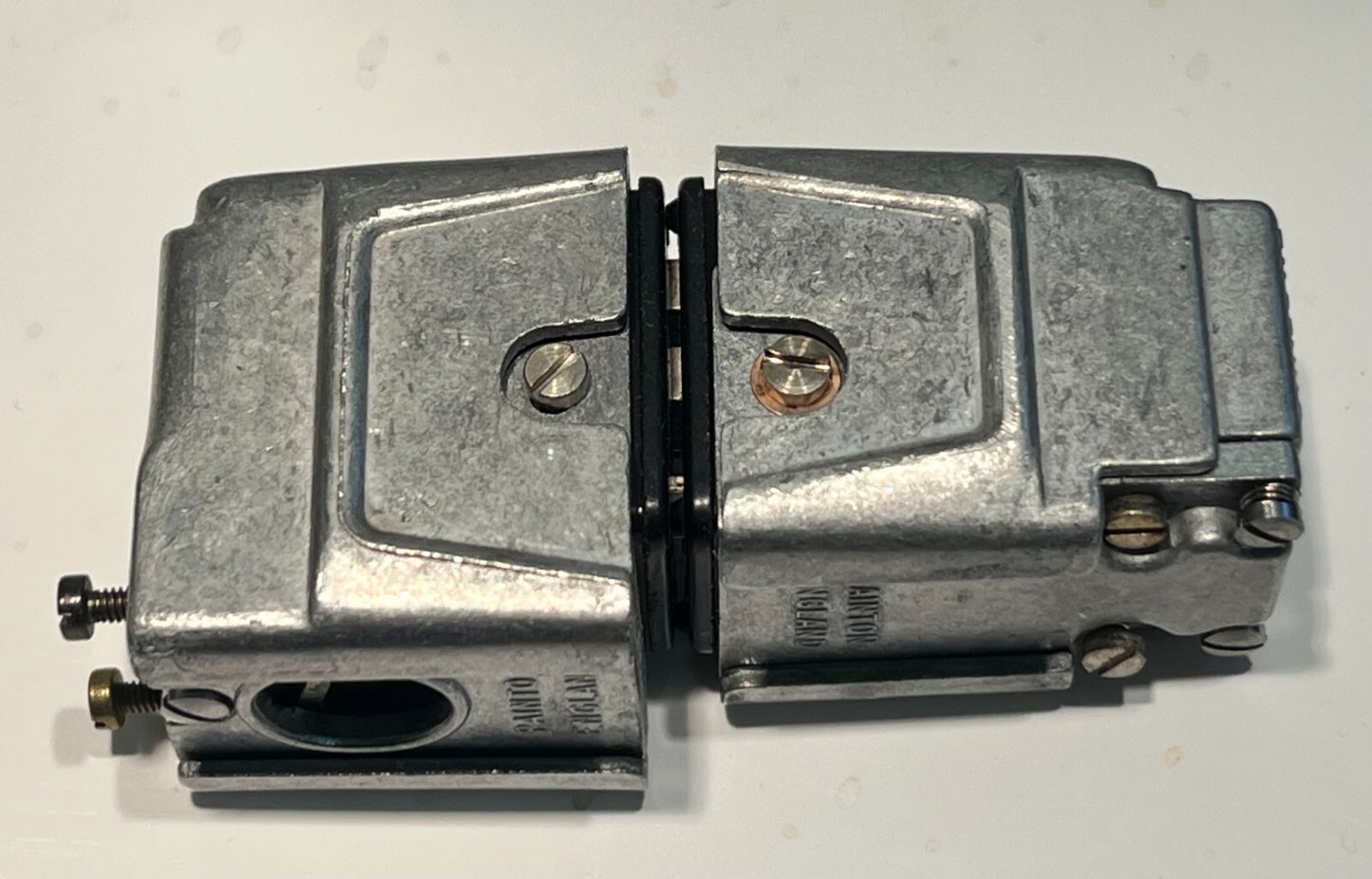 HEAVY DUTY 6 WAY IN LINE PLUG & SOCKET PAIR PLESSEY CONNECTORS ad1Y12