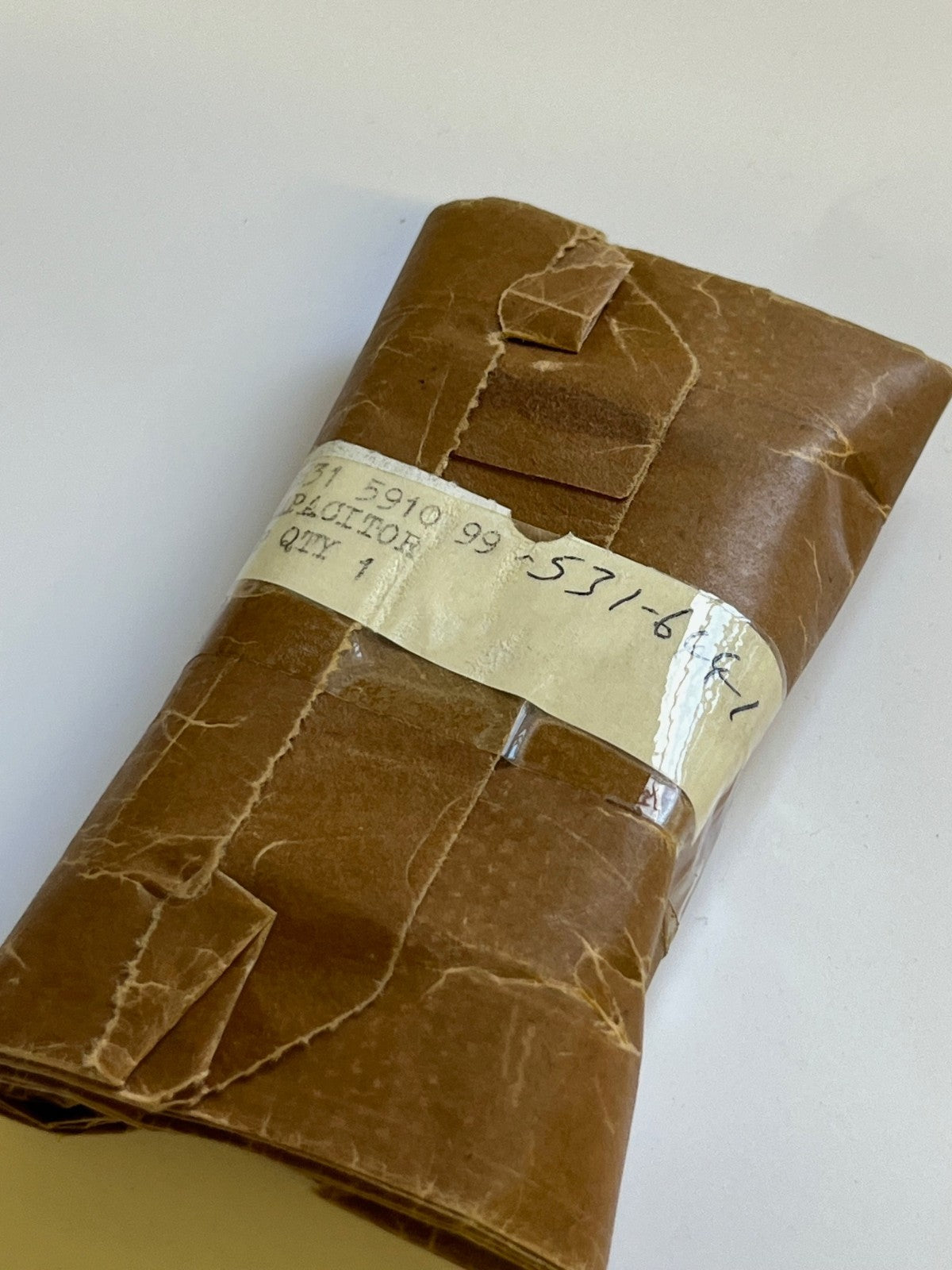 0.1UF 0.1mfd 1500V PAPER IN OIL PLESSEY VISCONOL VINTAGE CAPACITOR FD6C30