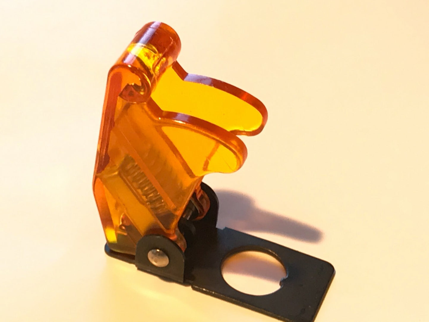 TOGGLE SWITCH GUARD PROTECTOR SPRING LOADED COVER ALL COLOURS fcb21