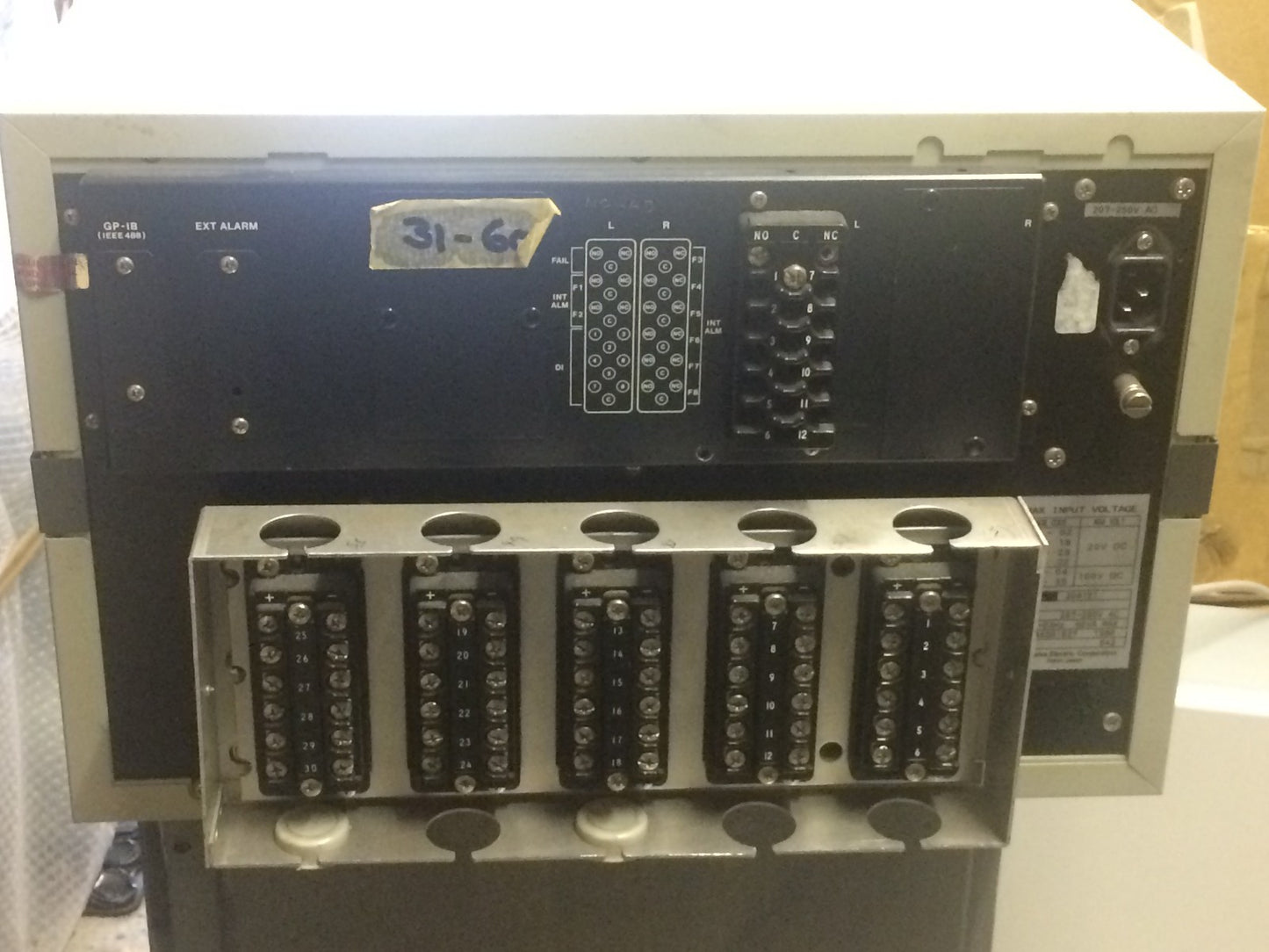 YOKOGAWA 3081 HYBRID RECORDER PAPER CHART RECORDER fce2c