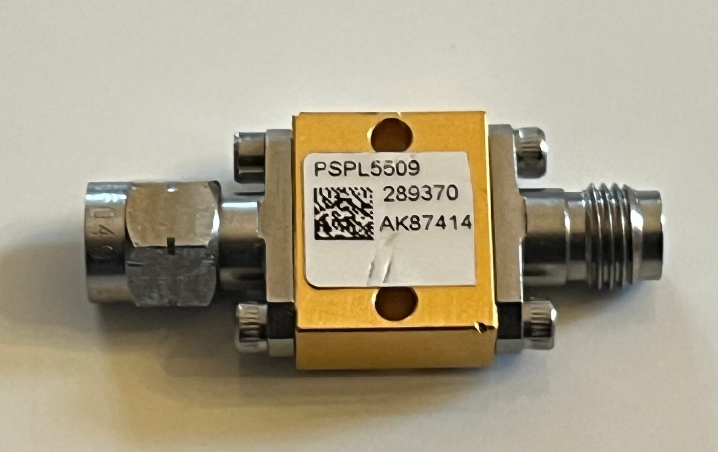 TEKTRONIX DC BLOCK PSPL5509 -240JP ULTRA BROADBAND 40GHz DC BLOCK ae1w19B