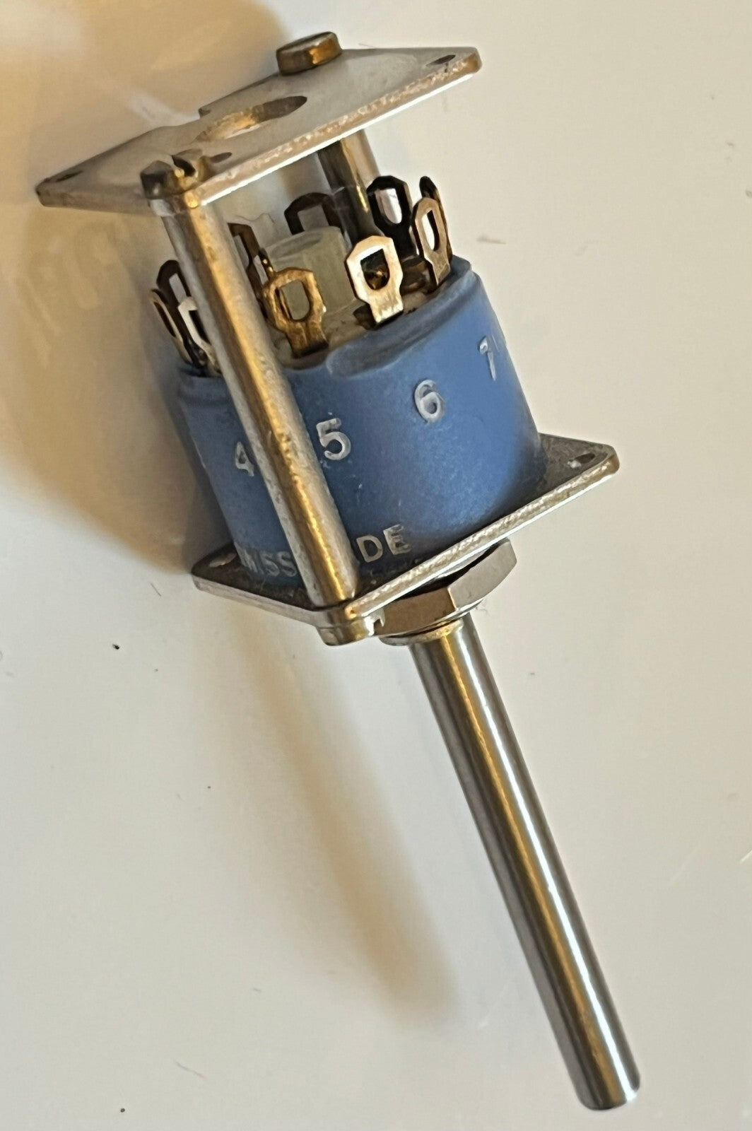 10 WAY 1 POLE NO STOP ELMA 01 SERIES MINI ROTARY SWITCH AUDIOPHILE fcb20.6