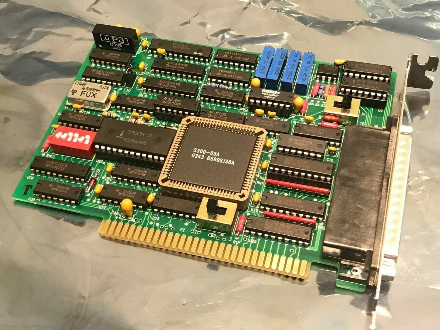 OMEGA CIO-DAS16JR 8 BIT MULTI FUNCTION ANALOGUE / DIGITAL INPUT CARD ae1T18