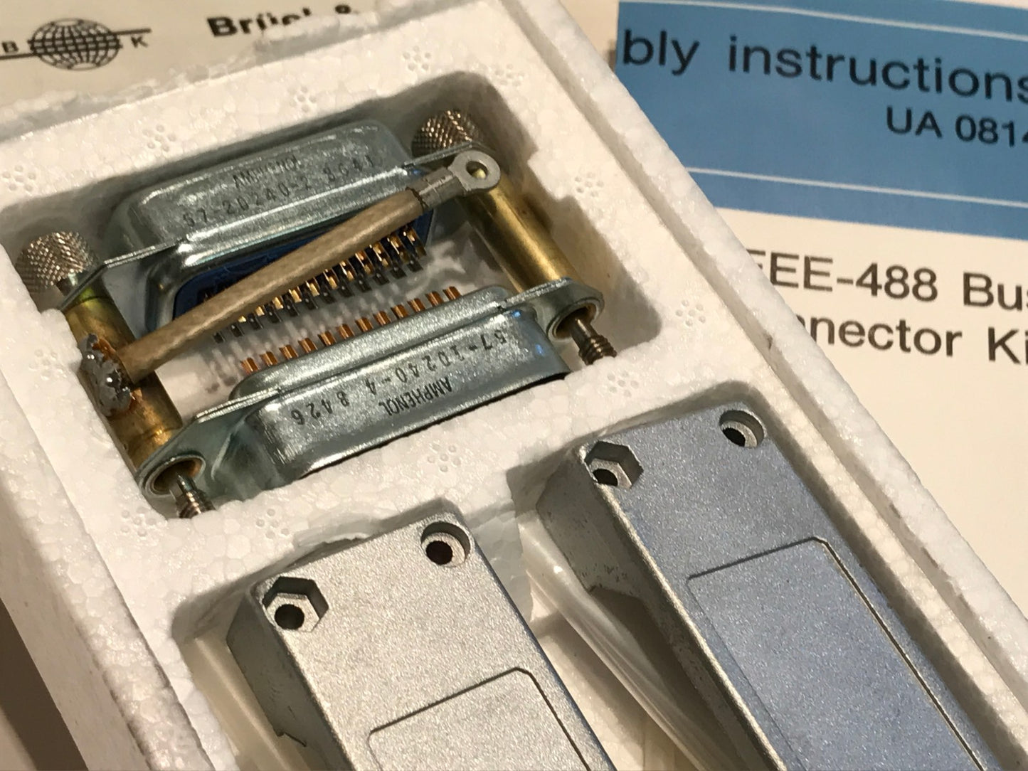 BRUEL & KJAER UA-0814 IEEE-488 BUS CONNECTOR KIT ae1v14