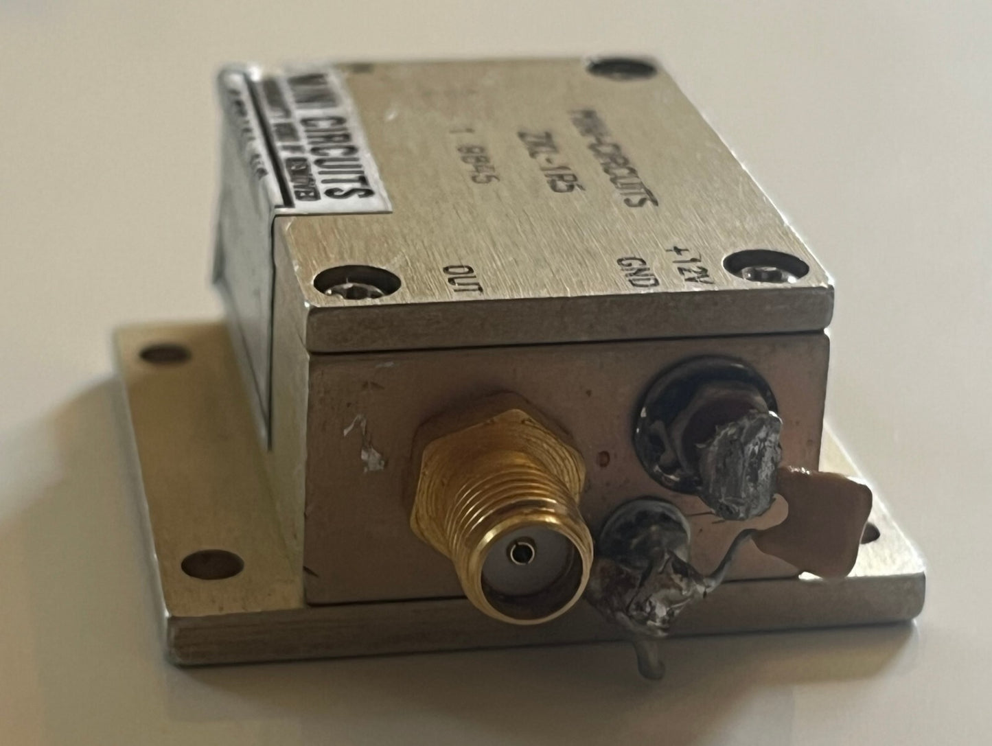 MINI-CIRCUITS ZKL-1R5 WIDE BAND 10 - 1500MHz 40dB MEDIUM POWER RF AMP ae1w26