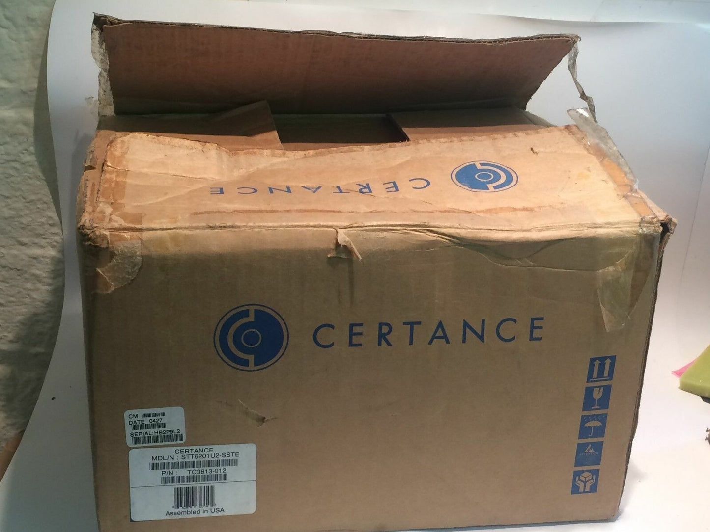 NEW CERTANCE STT6201U2-SSTE USB TR5 TRAVAN TAPE DRIVE COMPLETE BACKUP KIT ad3~9