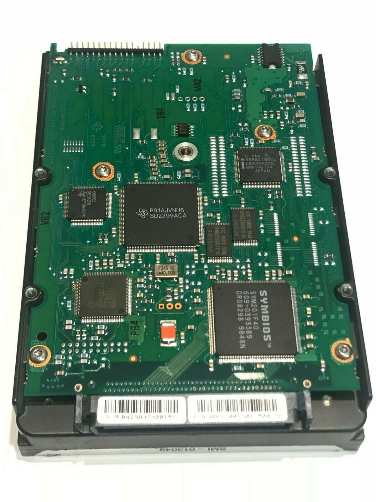 COMPAQ HB01831B95 18GB SCSI 3 HARD DRIVE 400867-001 WDE18300-6029A5 aa5ga2