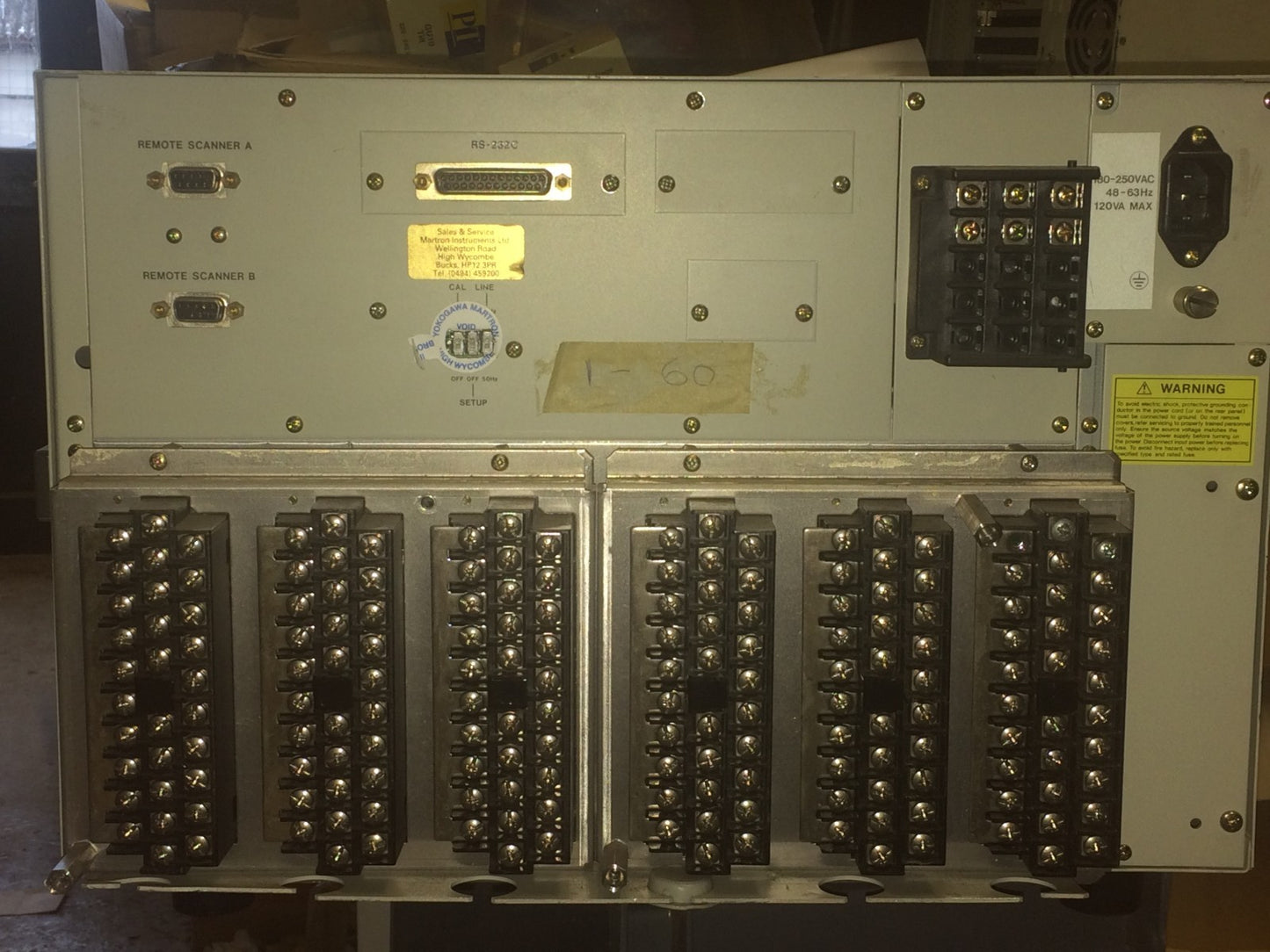 YOKOGAWA HR2500E HYBRID RECORDER PAPER CHART RECORDER 250MM fce2a