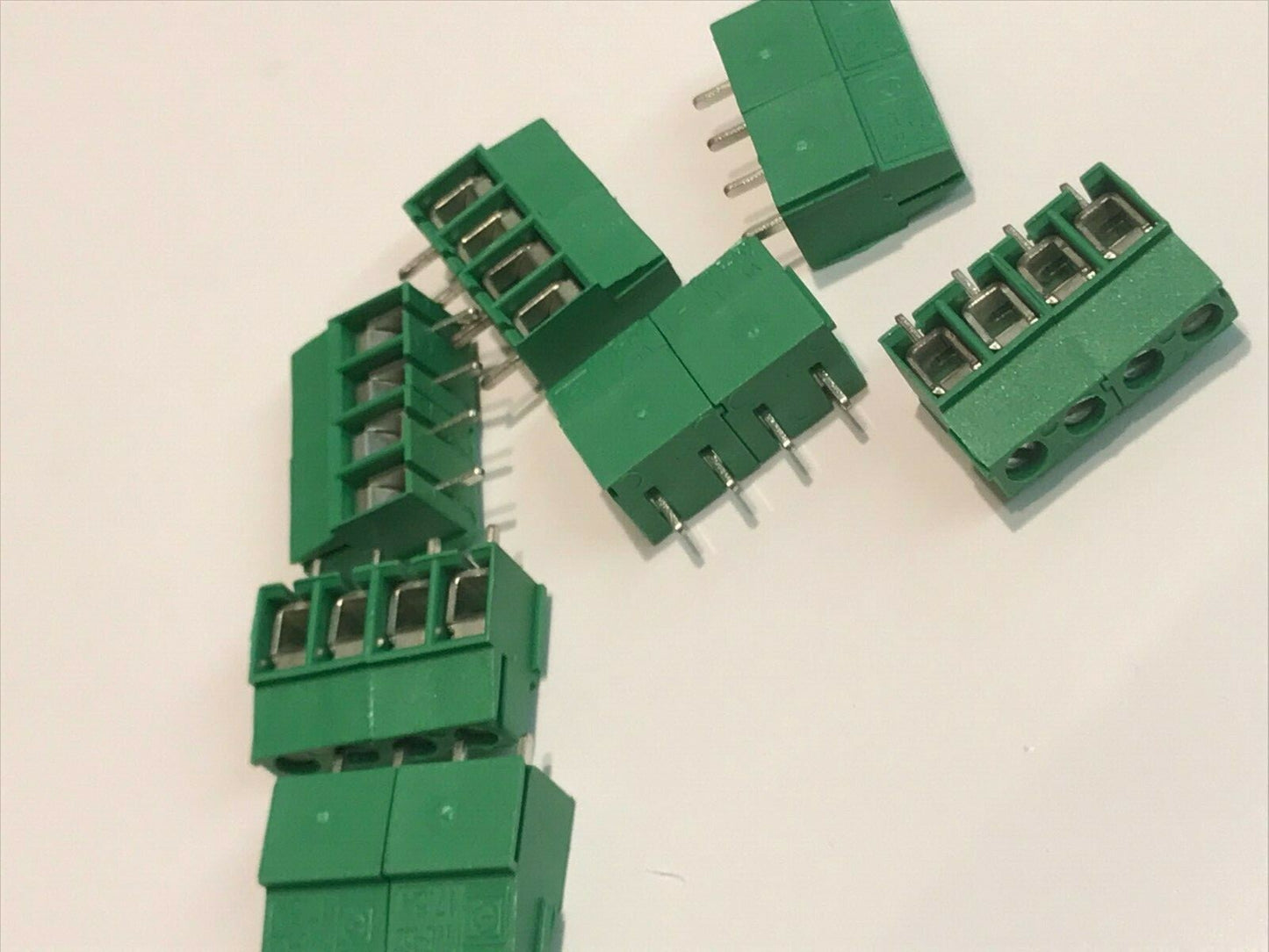 4 WAY PCB TERMINAL BLOCK CONNECTOR 5mm PITCH 17.5A BEST QUALITY EUROCLAMP blb129