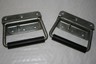 VINTAGE PROTEX 1960'S HEAVY DUTY FLIGHT CASE HANDLES (PAIR) NICE ! fbc2b