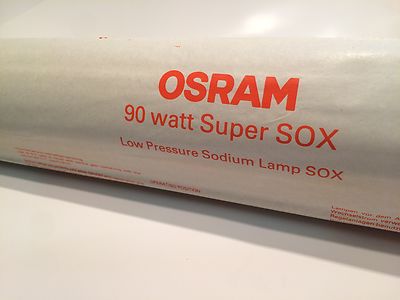 OSRAM SUPER SOX LOW PRESSURE SODIUM B22d 51CM STREET LIGHTING LAMP ac4d4