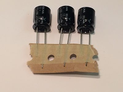 ELNA 470UF 16V 105 DEGREE TEMPERATURE CAPACITOR (x5) fbd4a2