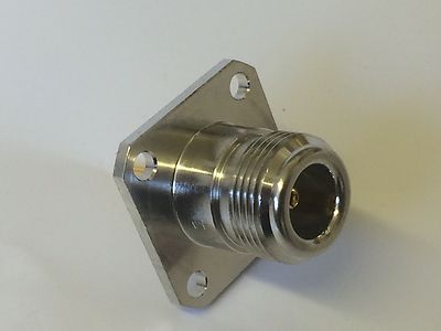 PREMIUM N TYPE CHASSIS SOCKET PANEL MOUNT FEMALE WITH LONG CONNECTION PIN blb81