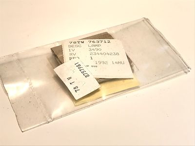 394 MIDGET FLANGE 12V LAMP BULB CHICAGO MINIATURE LIGHTING (X1) fd3k5