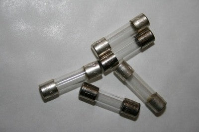 20MM GLASS 100MA QUICK BLOW FUSE (x2) bdc19b