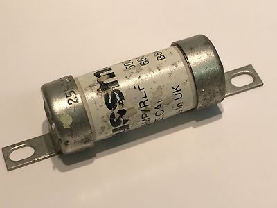 25HS07 25A MILITARY NATO SPECIFICATION TAGGED FUSE BUSSMANN fbb13S