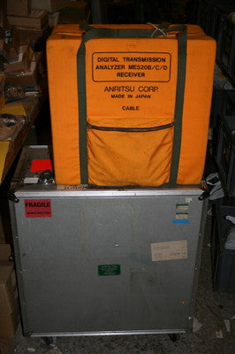 ANRITSU ME520B TRANSMISSION ANALYZER IN SUPERB FLIGHT CASE ac4a3