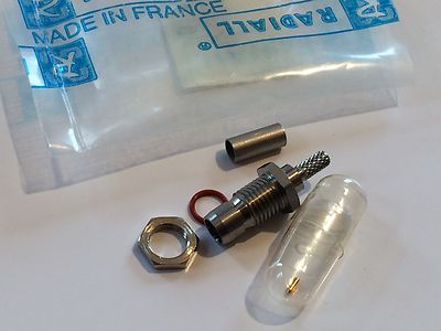 RADIALL R128083001 BMA MALE BULKHEAD CABLE MOUNT CRIMP MALE (x1) fd6j14