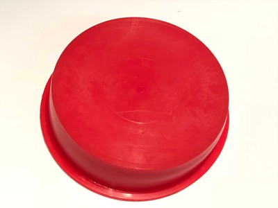 LARGE PROTECTIVE DUST CAP RED NYLON MILITARY SPECIFICATION ac1~20