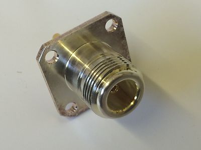 N TYPE CHASSIS FEMALE - THICK PIN GREAT QUALITY PANEL SOCKET CANTENNA blb82
