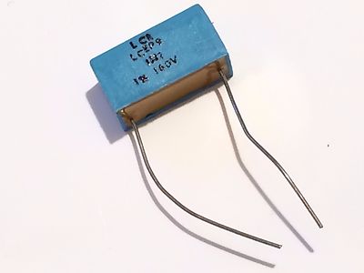 1.2nF 1200pF 160V 1% LCR EXTENDED FOIL BOX POLYSTYRENE EP9 CAPACITOR ad1s13