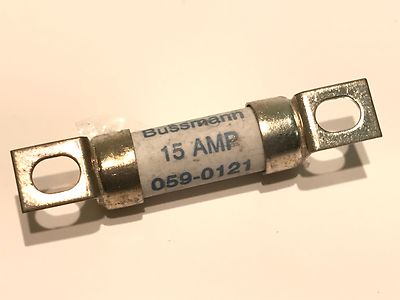 059-0121 15A MILITARY SPEC TAGGED FUSE BUSSMANN ad1L7