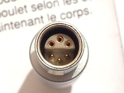 LEMO S SERIES 6 WAY PLUG FFA.1S.306 fd6j28