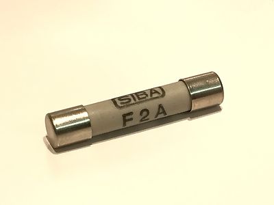 SIBA F2A 2A FAST BLOW BEST MILITARY QUALITY CERAMIC FUSE 1.25" 32mm fbb22*2