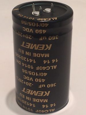 KEMET 360UF 450V 105 TEMPERATURE BEST QUALITY RADIAL CAPACITOR ad2L33