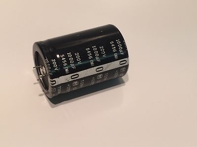 1000UF 200V RADIAL ELECTROLYTIC CAP 105 DEG TEMPERATURE fd1d6
