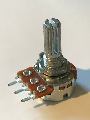 GOOD QUALITY ALPHA MINI 17MM 470K LOG PCB PINS POTENTIOMETER A470K ad1J63