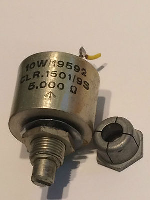 COLVERN 5K OHM 2 WATT WIRE WOUND VINTAGE POTENTIOMETER CLR1501/9S ad1u7