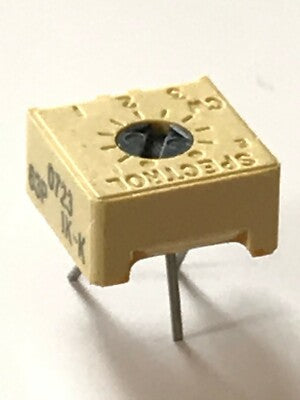 SPECTROL 1K HORIZONTAL PRESET PREMIUM QUALITY VARIABLE RESISTOR (x1) fd5f65