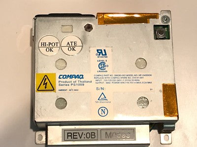 18.75V 3.2A SWITCH MODE POWER SUPPLY LOVELY SMALL PSU MADE BY COMPAQ fab60