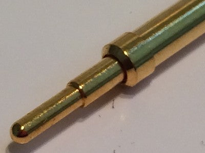INGUN GKS-113 SPRING LOADED PIN TEST POINT GOLD PROBE (x10) fbb22.1