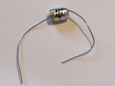 56pF 400V 5% LCR AXIAL POLYSTYRENE CAPACITOR fbb29.16