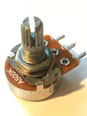 GOOD QUALITY ALPHA MINI 17MM 500K LOG PCB PINS POTENTIOMETER A500K ad1J62