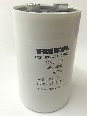 1000UF 450V KEMET / RIFA PEH169YO4100MU2 HIGH CURRENT INDUSTRY CAPACITOR faa82