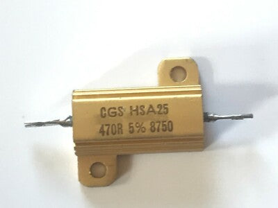 HSA25 470R 25 WATT 5% CGS METAL CLAD POWER RESISTOR fd5f56