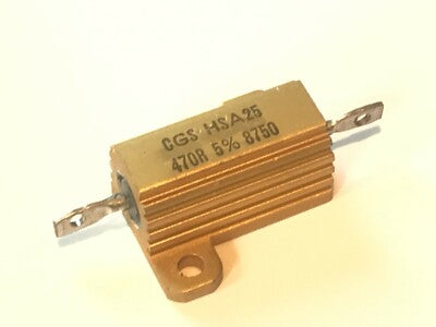 HSA25 470R 25 WATT 5% CGS METAL CLAD POWER RESISTOR fd5f56