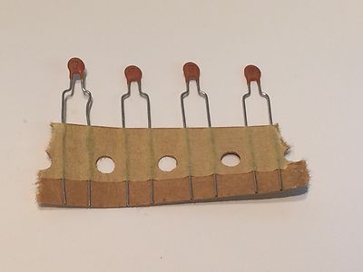 39pF 50V DISC CERAMIC CAPACITOR (x5) fbd4b4