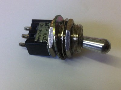 MINI CHANGE OVER TOGGLE SWITCH STANDARD FRONT SIZE BUT SMALL BEHIND bdb38b