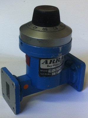 ARRA WG18 0 - 25dB VARIABLE WAVE GUIDE 12.4 - 18.0Ghz ATTENUATOR ae1y16