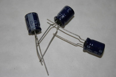 220UF 25V MINATURE RADIAL ELECTROLYTIC CAPACITOR (x6) fbc4c10