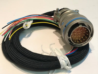 MILITARY MS3417-16N 26 WAY DEUTSCH CONNECTOR PRE-WIRED MS3476L16-26P ad1r4