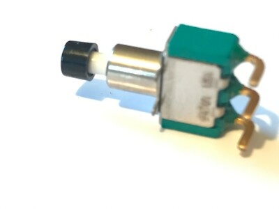 EATON MINI SINGLE POLE SPCO MILITARY SPEC PUSH SWITCH WITH PCB PINS fcb29.25