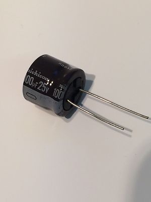 1000UF 25V RADIAL ELECTROLYTIC CAPACITOR 105 DEGREE TEMPERATURE blb53
