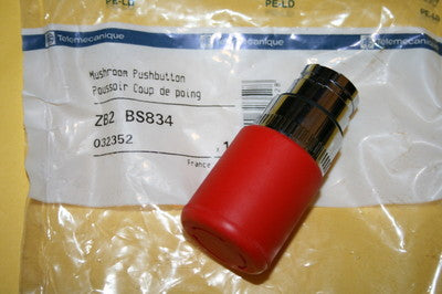 TELEMECANIQUE ZB2 BS834 30MM PUSH BUTTON OPERATOR TURN TO RELEASE ad1m20