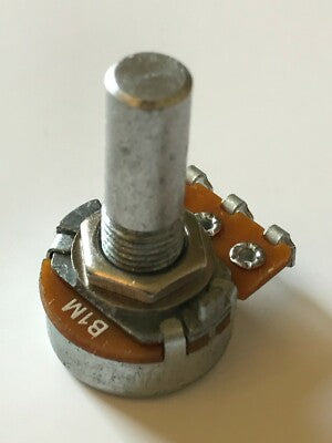 GOOD QUALITY ALPHA MINI 17MM 1M LIN SOLDER LUG POTENTIOMETER B1M ad1J67